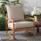 Sunbrella Pillow Back Deep Seat Cushion Set