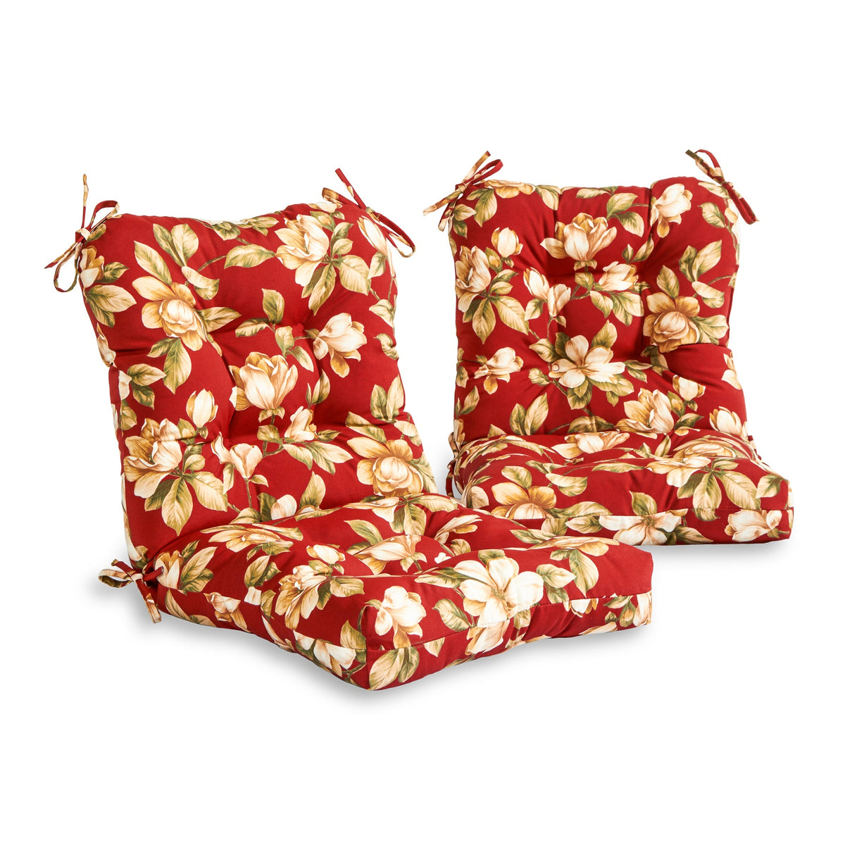 Outdoor Dining Chair Cushion Set of 2 Cushions Direct