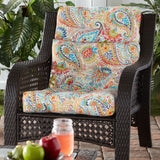 44" x 21" Outdoor Highback Chair Cushion