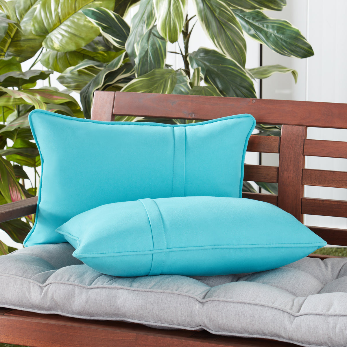 Rectangle Sunbrella Outdoor Throw Pillows Cushions Direct
