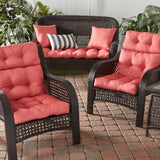 Outdoor Highback Chair Cushion Set - SET OF 2