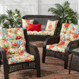 Outdoor Highback Chair Cushion Set - SET OF 2