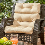 44" x 21" Outdoor Highback Chair Cushion