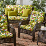 Outdoor Highback Chair Cushion Set - SET OF 2