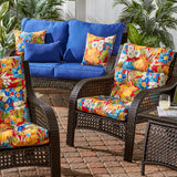 Outdoor Highback Chair Cushion Set - SET OF 2
