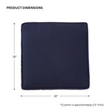 CLEARANCE 18" Sunbrella Square Seat Pad