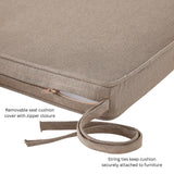 CLEARANCE 18" Sunbrella Square Seat Pad