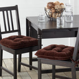 Corduroy Dining Chair Pads - Set of Two