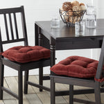 Corduroy Dining Chair Pads - Set of Two