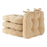 Microfiber Dining Chair Pads - Set of Four