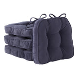 Microfiber Dining Chair Pads - Set of Four