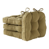 Microfiber Dining Chair Pads - Set of Four