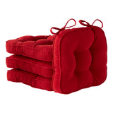 Microfiber Dining Chair Pads - Set of Four