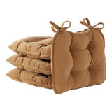 Corduroy Dining Chair Pads - Set of Four