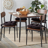 Corduroy Dining Chair Pads - Set of Four