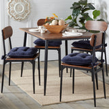 Corduroy Dining Chair Pads - Set of Four