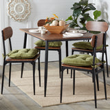 Corduroy Dining Chair Pads - Set of Four