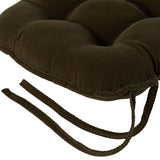 Corduroy Dining Chair Pads - Set of Four