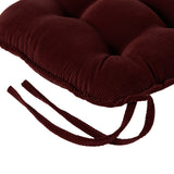 Corduroy Dining Chair Pads - Set of Four