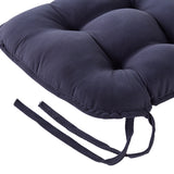 Corduroy Dining Chair Pads - Set of Four
