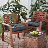 Sunbrella 19" Square Outdoor Chair Seat Cushion - SET OF 2