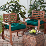 Sunbrella 19" Square Outdoor Chair Seat Cushion - SET OF 2