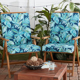 High Back Dining Chair Pad - SET OF 2