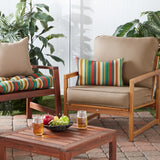 Outdoor Premium Foam Deep Seat Cushion Set