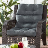 44" x 21" Outdoor Highback Chair Cushion