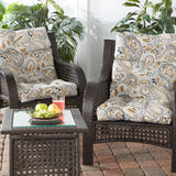 Outdoor Highback Chair Cushion Set - SET OF 2