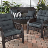 Outdoor Highback Chair Cushion Set - SET OF 2