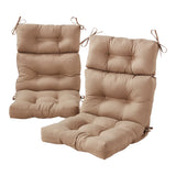 Outdoor Highback Chair Cushion Set - SET OF 2