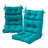 Outdoor Highback Chair Cushion Set - SET OF 2
