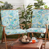 High Back Dining Chair Pad - SET OF 2