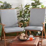 High Back Dining Chair Pad - SET OF 2