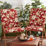 High Back Dining Chair Pad - SET OF 2