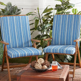 High Back Dining Chair Pad - SET OF 2