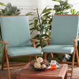 High Back Dining Chair Pad - SET OF 2