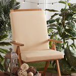 High Back Dining Chair Pad
