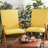 High Back Dining Chair Pad - SET OF 2