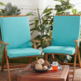 High Back Dining Chair Pad - SET OF 2