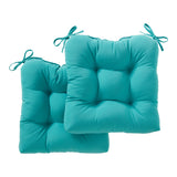 Sunbrella 19" Square Outdoor Chair Seat Cushion - SET OF 2
