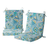High Back Dining Chair Pad - SET OF 2