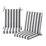 High Back Dining Chair Pad - SET OF 2