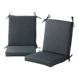 High Back Dining Chair Pad - SET OF 2