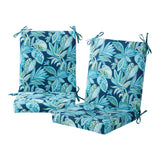 High Back Dining Chair Pad - SET OF 2