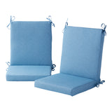High Back Dining Chair Pad - SET OF 2