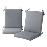 High Back Dining Chair Pad - SET OF 2