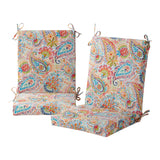 High Back Dining Chair Pad - SET OF 2