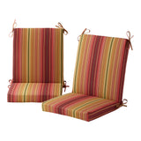 High Back Dining Chair Pad - SET OF 2